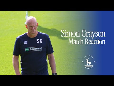 Match Reaction | Simon Grayson v Forest Green Rovers