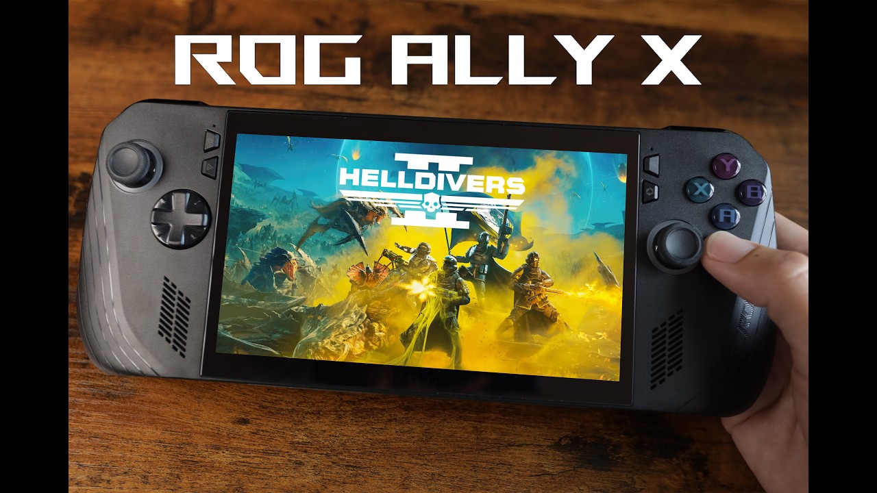 Helldivers II | 100fps Tested low, med, ULTRA | ROG Ally X
