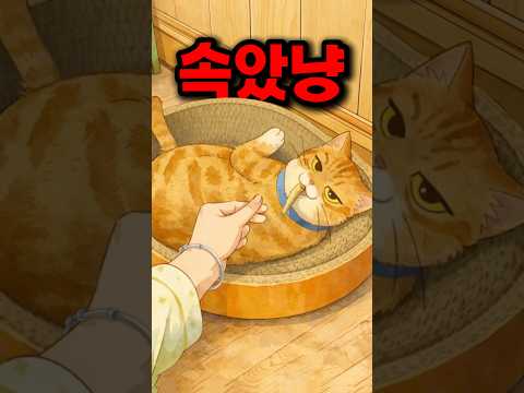 화난 줄 알았던 냥이의 진짜 목적ㅋㅋ