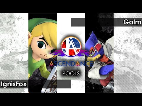 Smash 4: IgnisFox (Toon Link) V Galm (Falco) - Ascendance 32 Tournament SSB4