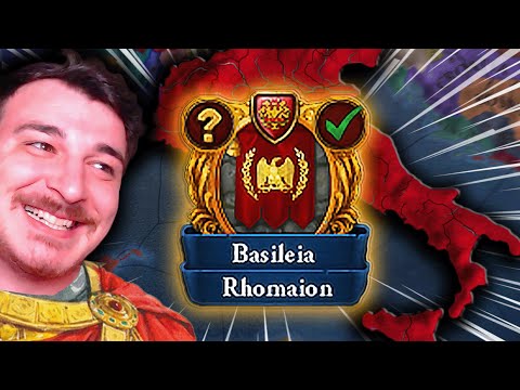 What if Rome Never Fell ? EU4 History Visualized