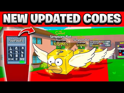 NEW Simpsons SECRET CODES in Fortnite Steal The Brainrot New Event! (New Secret Codes)