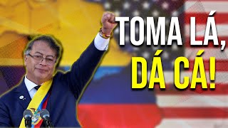 COLÔMBIA reage aos EUA e relação fica tensa entre os países!