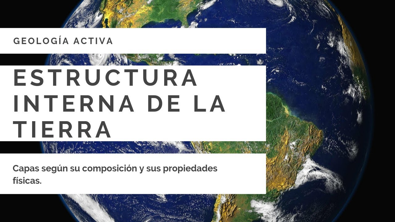 ESTRUCTURA INTERNA DEL PLANETA TIERRA [Núcleo, manto, Mesosfera, litosfera y corteza] GEOLOGÍA
