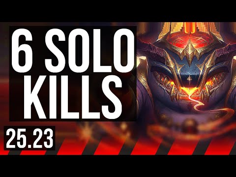 TAHM KENCH vs IRELIA (TOP) | 6 solo kills, 700+ games, 9/2/2 | EUW Master | 25.23