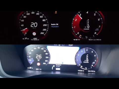 2020 Volvo XC60 T5 vs T5 polestar 0-100 aeccleration