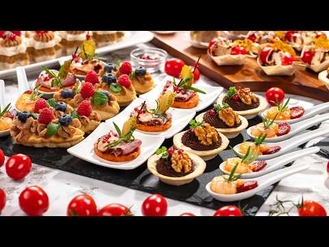 7 Elegant snacks full of rich flavors. Chocolate hummus better than Nuttella, eclairs and chorizo