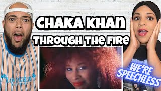 OUR NEW # 1 FEMALE FRIDAY REACTION!!.. | FIRST TIME HEARING Chaka Khan  - Through The Fire REACTION