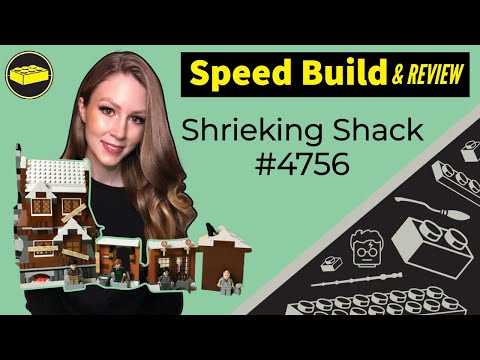 LEGO® Harry Potter Speed Build and Review of Sets 4756 Shrieking Shack