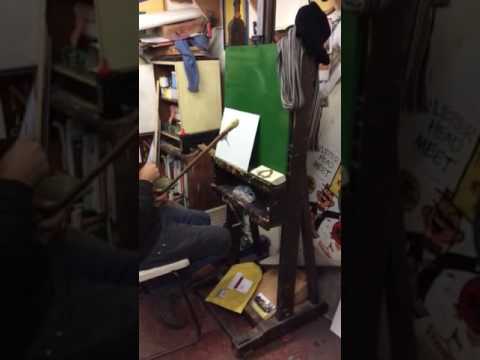 Joby Carter intensive Signwriting course