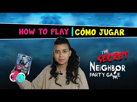 The Secret Neighbor Party Game | English Español | How to play | Cómo jugar 
