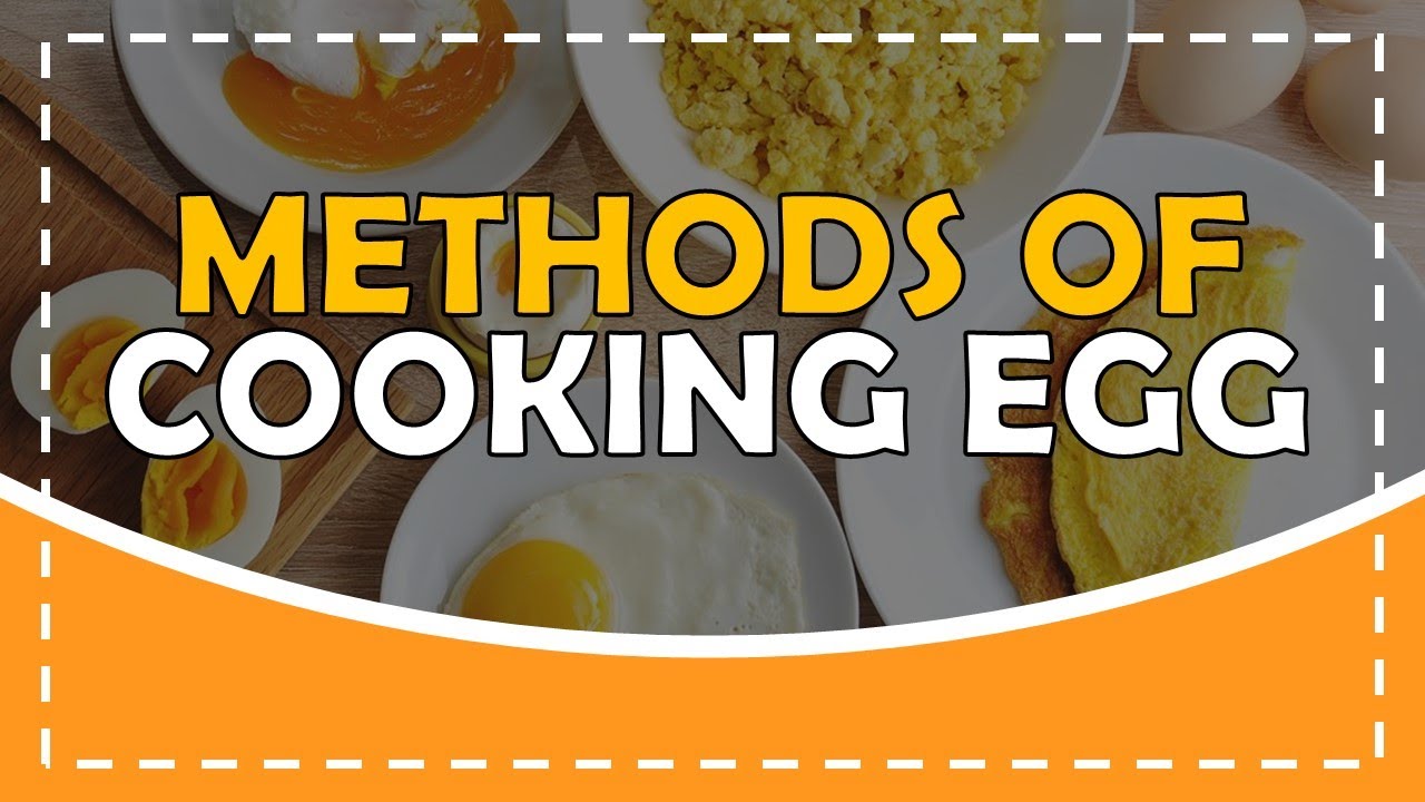 METHODS OF COOKING EGG | TLE COOKERY