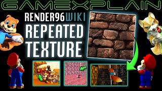 Whoa, Mario 64's Brick Texture is Everywhere! (Touring Render96's Wiki to Uncover Texture Origins!)