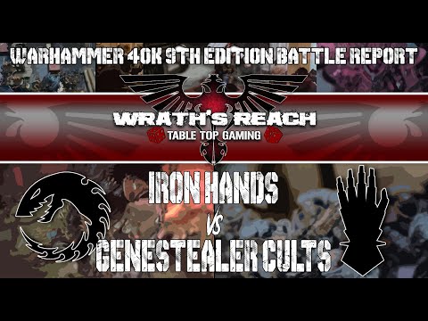 Iron Hands vs Genestealer Cults  || 2000 Point Warhammer 40,000: 9th Edition Live Battle Report