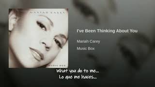 Mariah Carey I&#39;ve Been Thinking About You Subtitulada Ingles/Español