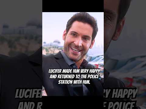 Lucifer made him very happy and returned to the police station with him#shortvideo #shorts #lucifer