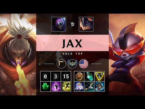 Jax Top vs Rumble - NA Challenger Patch 25.10