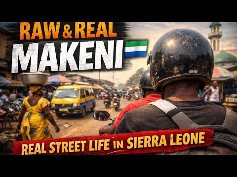 This Ride Through Makeni Will Change How You See Sierra Leone 🇸🇱 | Real Street Life