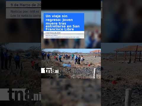 Un viaje sin regreso: Joven muere tras estrellarse en San Francisco Libre