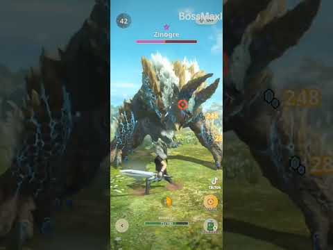 6 🌟 Zinogre Hunt | Monster Hunter Now