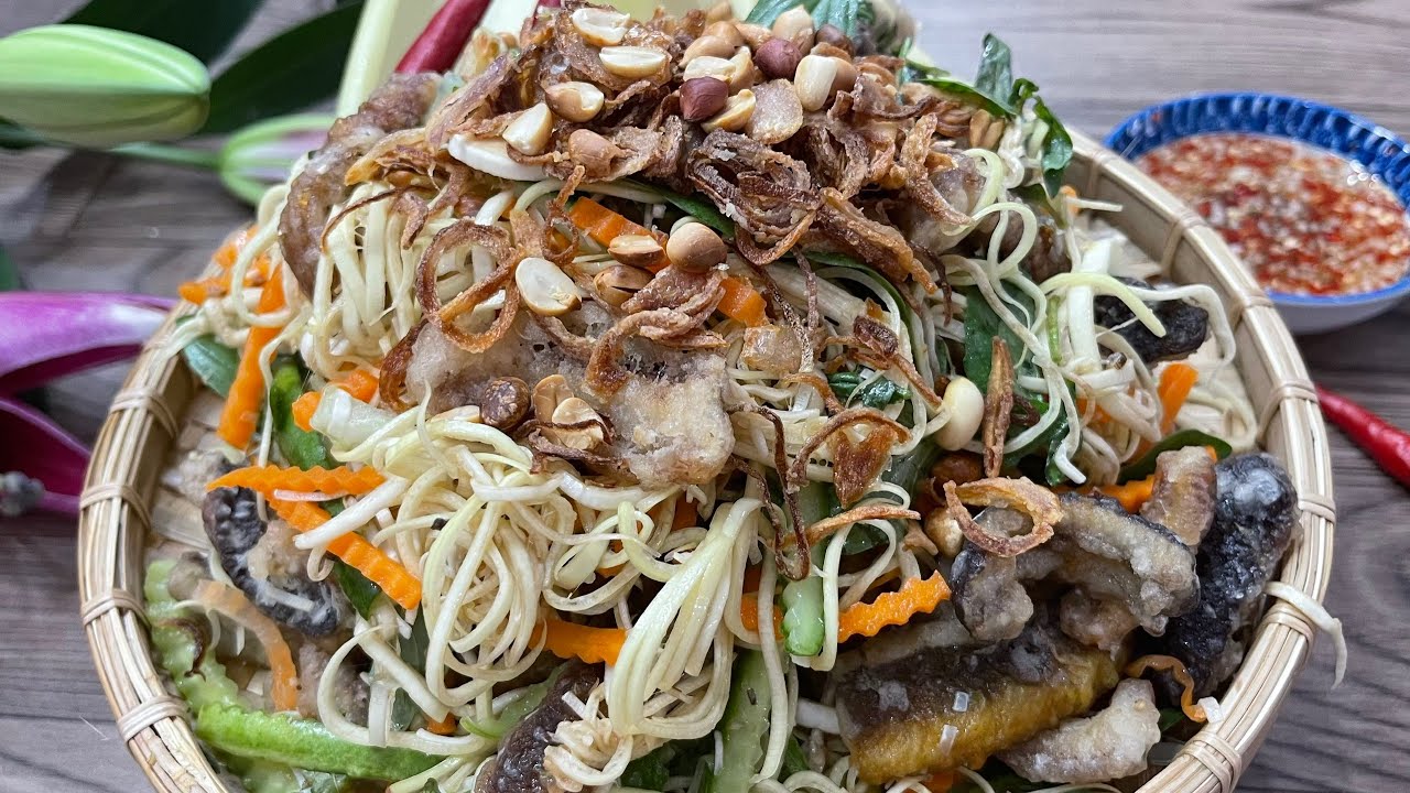 Lươn Nấu Hoa Chuối