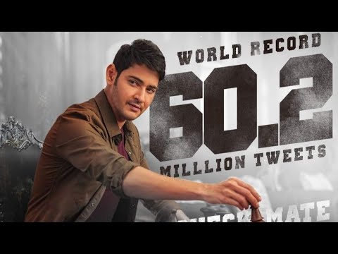 #HBDMaheshBabu Twitter Trend Sets World Record|| Mahesh Babu What's app Status