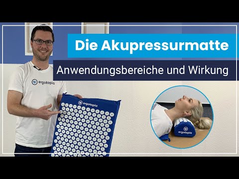 Akupressurmatte  -  Wohltuende Anwendung & Wirkung | Dein Helfer bei Verspannungen