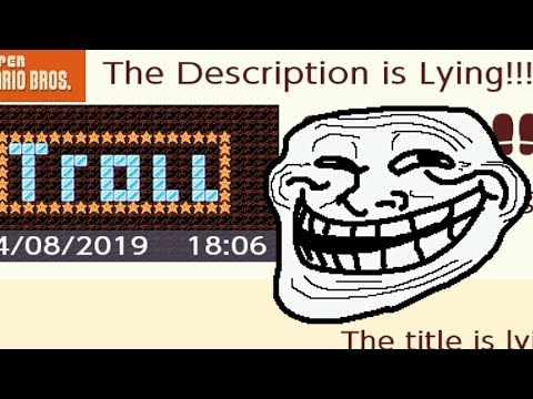 Super Mario Maker 2 🔧 The Description is Lying!!! 🔧 Bear24