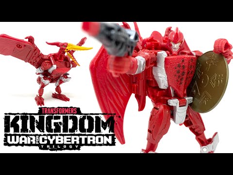 Transformers Kingdom Golden Disk Collection TERRORSAUR Review