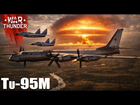War Thunder : Tu-95M The RDS-37 hydrogen bomb has a capacity of 1.6 megatons.