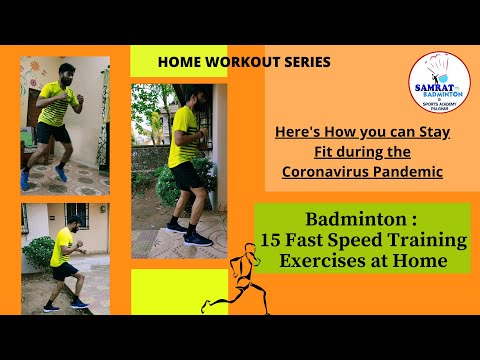 Badminton: 15 Fast Speed Training Exercises At Home