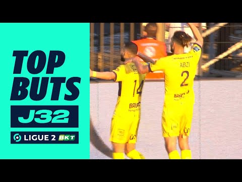 Top buts 32ème journée - Ligue 2 BKT / 2022-2023