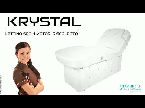 Krystal lettino spa elettrico 4 motori riscaldato