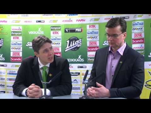 28.2.2015 SaiPa-Ilves lehdistötilaisuus