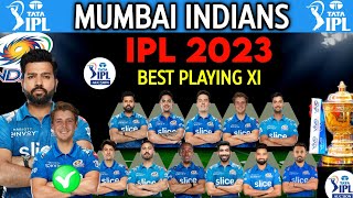 IPL 2023 Mumbai Indians Best Playing 11 | MI Best 11 For IPL 2023 | MI Best Playing 11