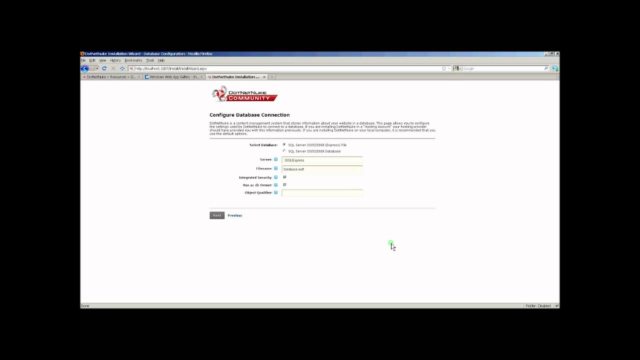 DotNetNuke Module Development - Part 1 Video 1 of 1