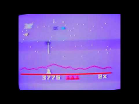 Astrosmash on Mattel Intellivision. Gameplay & Commentary