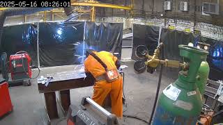 2 weeks in a welding bay
