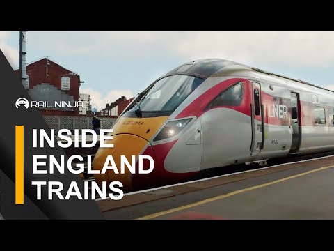Inside of A Bullet Azuma LNER Train | England Trains | Rail Ninja Review