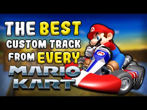 The BEST Custom Track from EVERY Mario Kart! (Modding Communities)