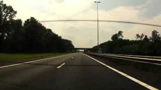preview picture of video 'Time-lapse - Driving from Eindhoven to Aalten, The Netherlands'