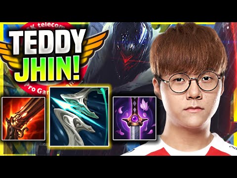TEDDY DESTROYING WITH JHIN! - T1 Teddy Plays Jhin ADC vs Jinx! | Season 11