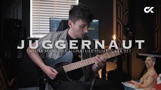 Video thumbnail for Bare Knuckle Pickups Juggernaut Demonstration by Connor Kaminski. by Bare Knuckle Pickups