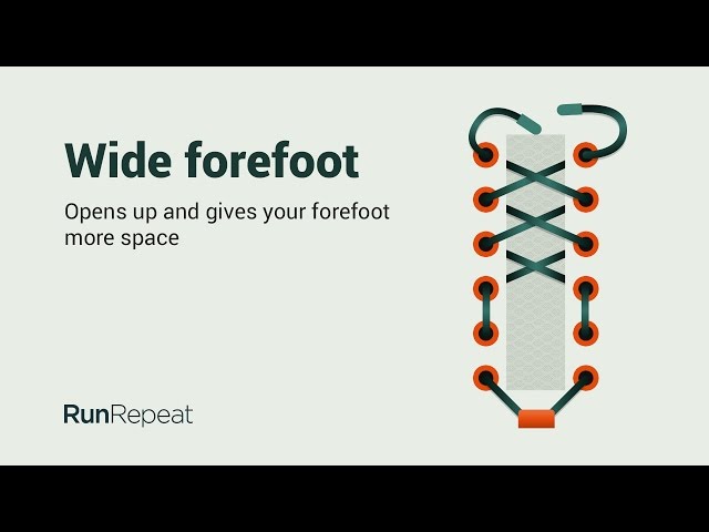 running shoe lacing patterns