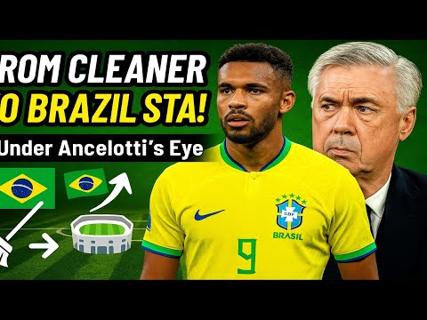 From Cleaner to Brazil Star! Alexandro Ribeiro’s Unbelievable Rise Under Carlo Ancelotti