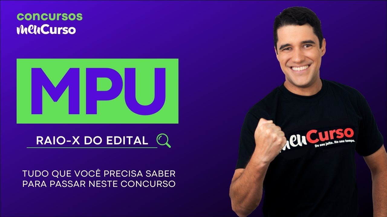 Raio X - Edital MPU 2025