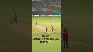 Harshal Patel😢😢Oops #shorts #ytshorts #cricketshorts