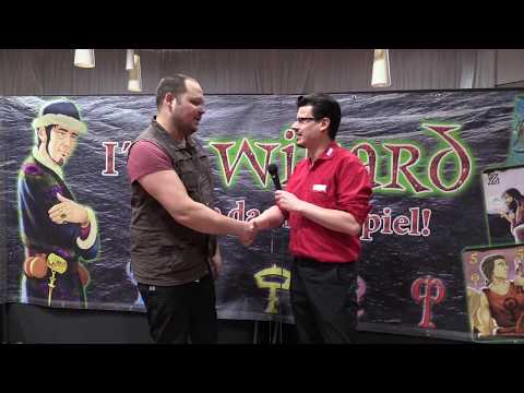 AMIGO Spielefest 2018 - Interview mit dem neuen Wizard Meister