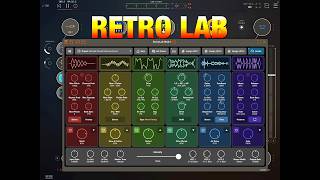 RetroLab - AUv3 Vintage Multi-Effects Processor - 4Pockests - Deep Dive - iPad - OUT NOW