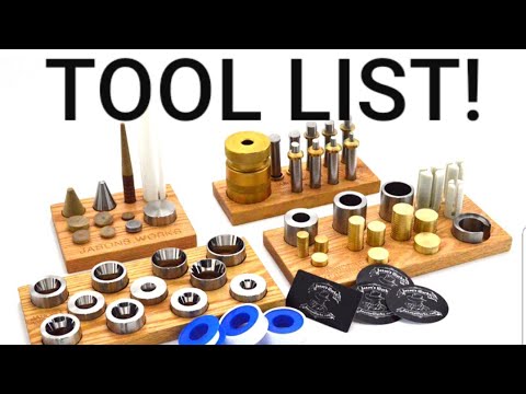 Tool List of What You Need to Make Coin Rings